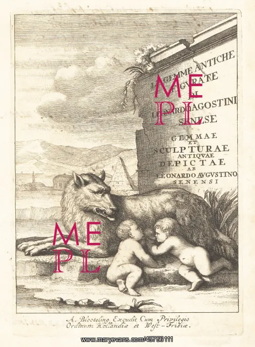 : Calligraphic frontispiece to Gemmae et Sculpturae Antiquae : Calligraphic frontispiece to Gemmae et Sculpturae Antiquae