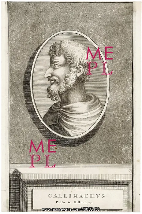  : CALLIMACHUS OF ALEXANDRI