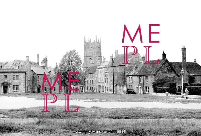  : Calne, the Green c1950