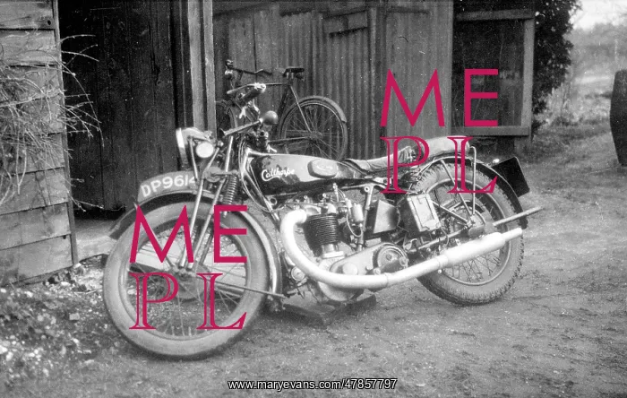 : Calthorpe 350 cc. Motorcycle : Calthorpe 350 cc. Motorcycle