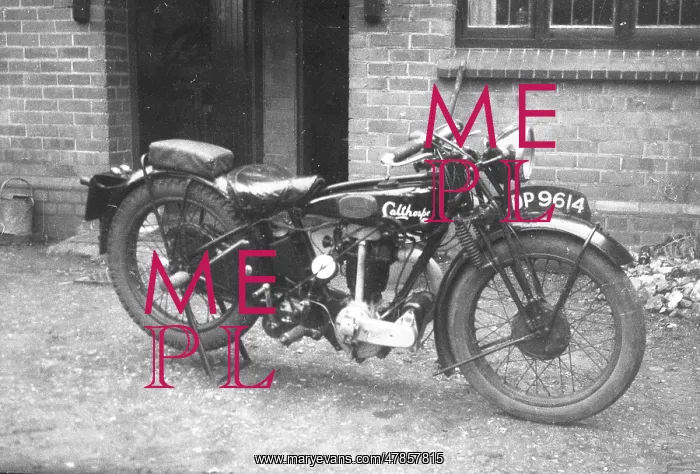 : Calthorpe 350 cc. Motorcycle : Calthorpe 350 cc. Motorcycle