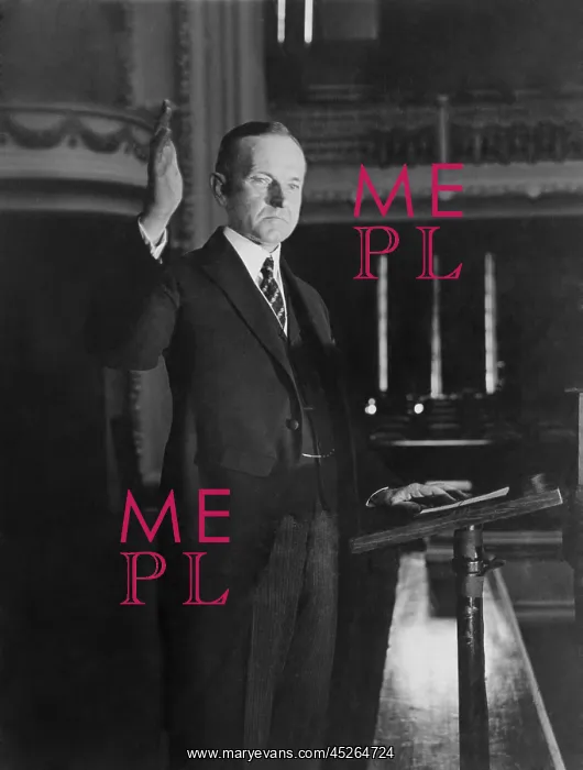 : Calvin Coolidge accepting the Presidential nomination : Calvin Coolidge accepting the Presidential nomination