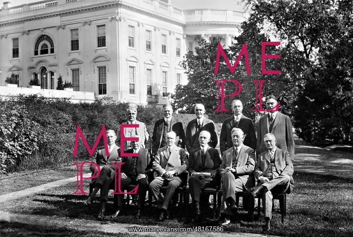 : Calvin Coolidge and his cabinet, 1927 : Calvin Coolidge and his cabinet, 1927