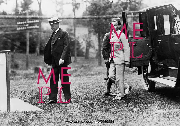 : Calvin Coolidge and Edsel Ford, 1926 : Calvin Coolidge and Edsel Ford, 1926
