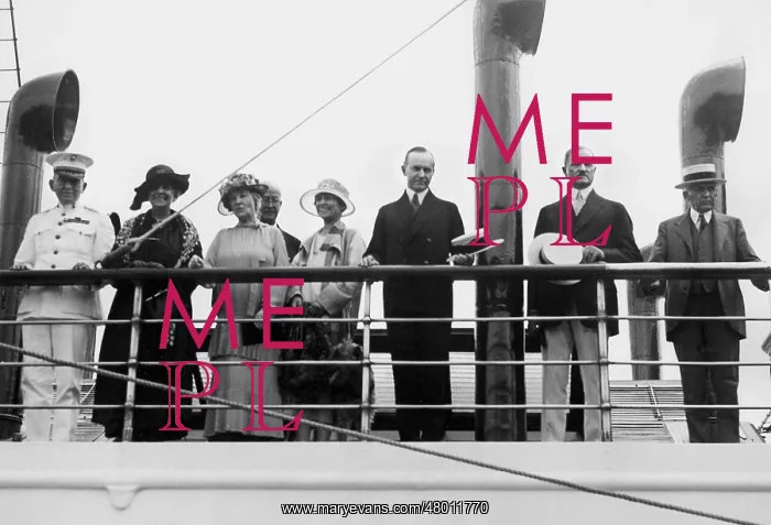: Calvin Coolidge and Frank B. Kellogg, the presidential yacht : Calvin Coolidge and Frank B. Kellogg, the presidential yacht