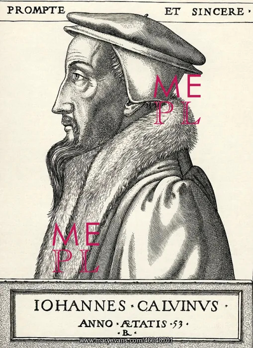 : Calvin, John, 10.7.1509 - 27.5.1564, French reformer : Calvin, John, 10.7.1509 - 27.5.1564, French reformer