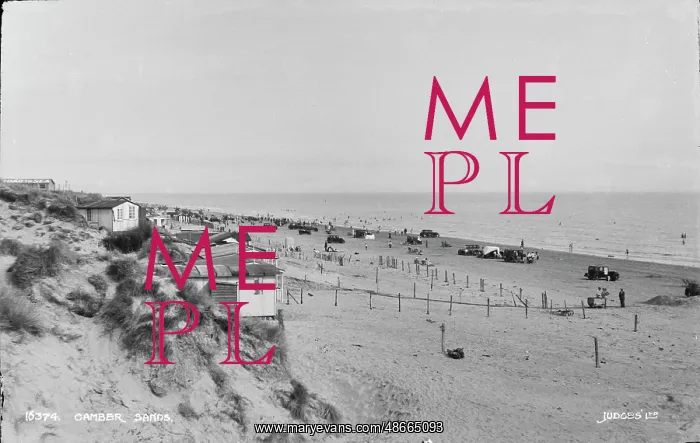 : Camber Sands Beach Scene : Camber Sands Beach Scene