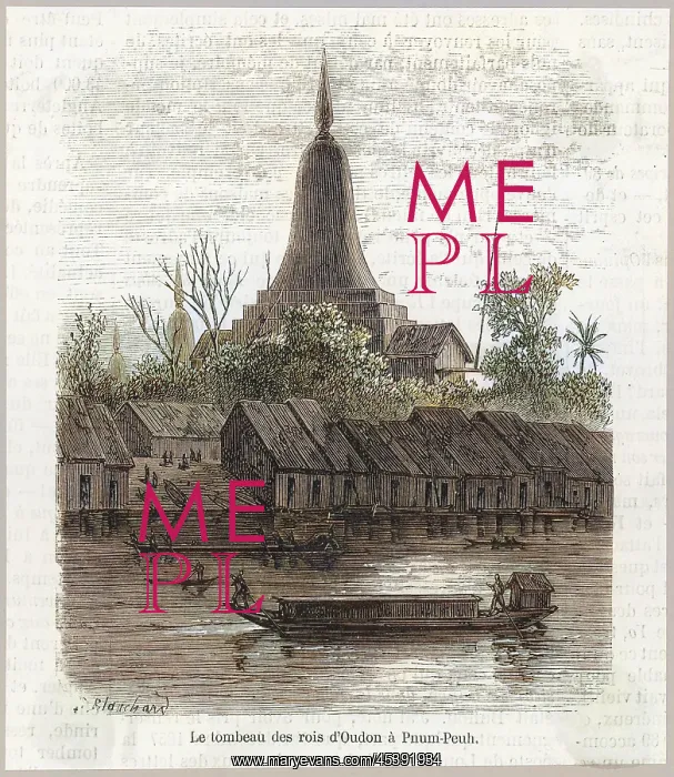 : CAMBODIA / PHNOM-PENH 1867