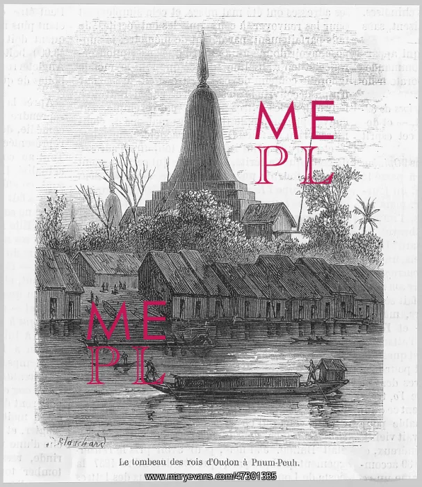  : CAMBODIA / PHNOM-PENH 1867