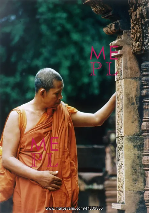 : A CAMBODIAN MONK : A CAMBODIAN MONK