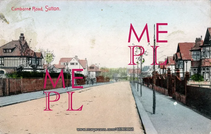 : Camborne Road, Sutton, Surrey : Camborne Road, Sutton, Surrey