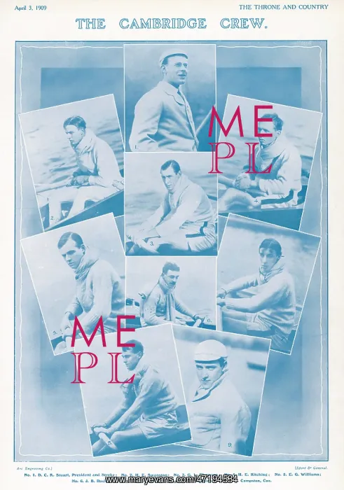  : Cambridge Boat Crew 1909