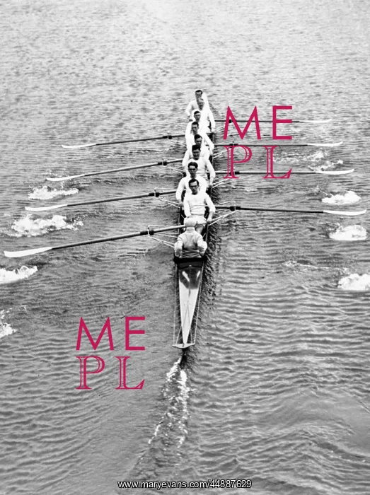 : CAMBRIDGE BOAT CREW 1930 : CAMBRIDGE BOAT CREW 1930