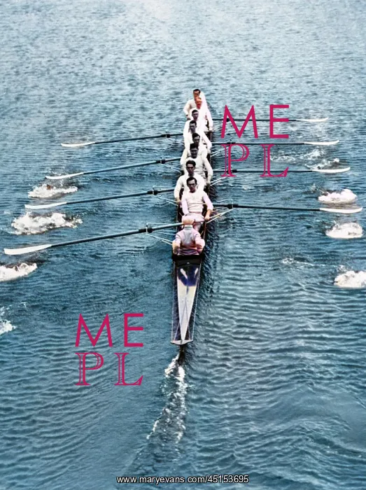 : CAMBRIDGE BOAT CREW 1930 : CAMBRIDGE BOAT CREW 1930