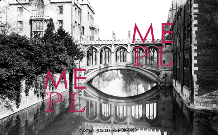  : Cambridge, the Bridge of Sighs 1890