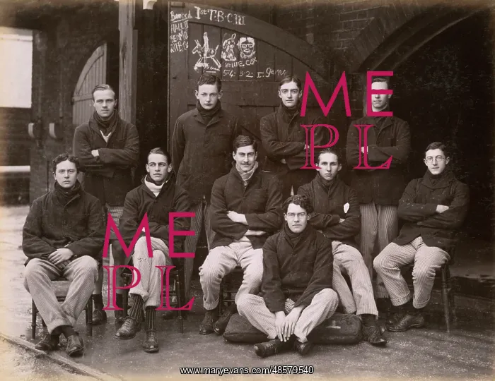  : Cambridge rowing crew, 1911