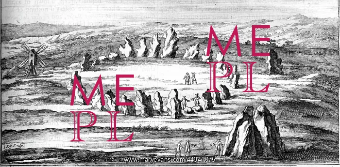  : Camden's Brittania - Stonehenge stone circle