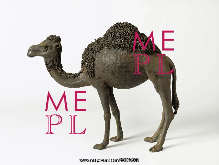 : The Camel. Emile Robert (1860-1924). The Camel, 1921. Wrought iron : The Camel. Emile Robert (1860-1924). The Camel, 1921. Wrought iron