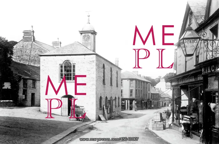  : Camelford, Town Hall 1895