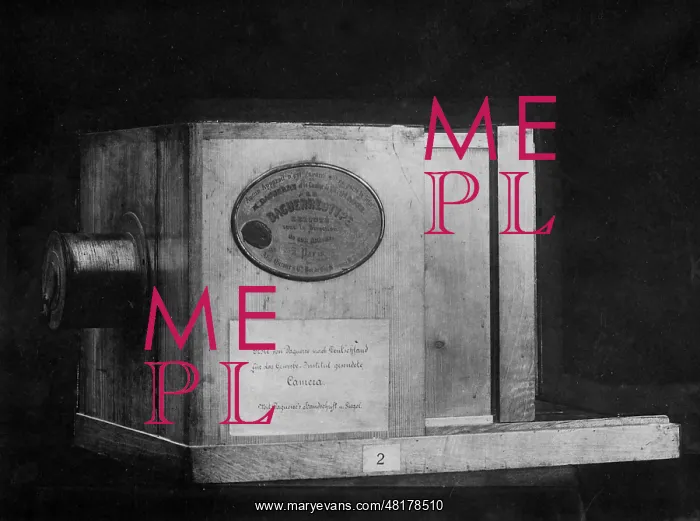 : The camera of Louis Jacques Mande Daguerre : The camera of Louis Jacques Mande Daguerre