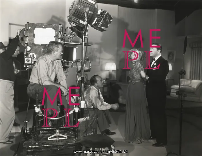 : Camera man Don Clark and Director James Tinling : Camera man Don Clark and Director James Tinling
