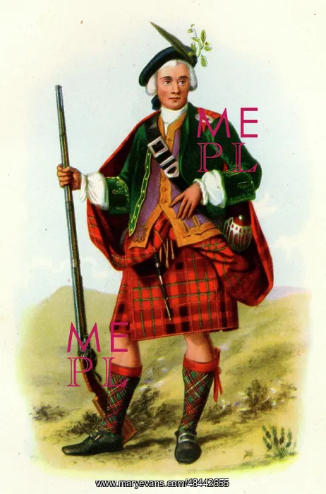  : Cameron of Lochiel tartan