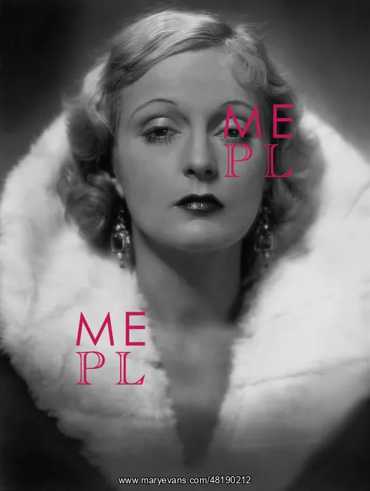 : Camilla Horn in I Go Out and You Stay Here, 1931 : Camilla Horn in I Go Out and You Stay Here, 1931
