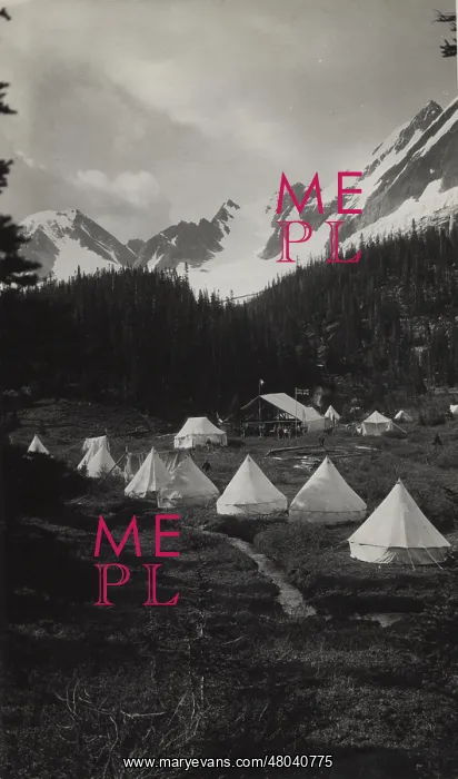 : Camp of the Alpine Club of Canada : Camp of the Alpine Club of Canada