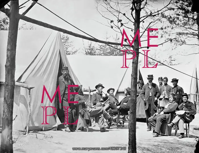 : Camp of Captain (G.F.W. Wiley) Assistant Quartermaster : Camp of Captain (G.F.W. Wiley) Assistant Quartermaster