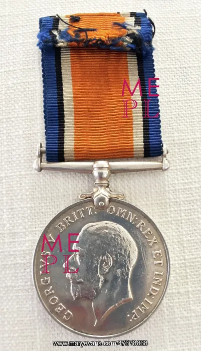 : Campaign Medal of Harold Auerbach, WW1 : Campaign Medal of Harold Auerbach, WW1