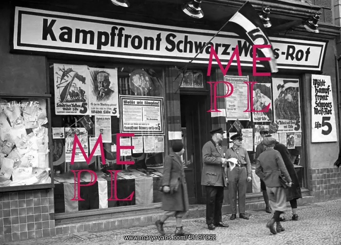 : Campaign office of the DNVP, 1933 : Campaign office of the DNVP, 1933