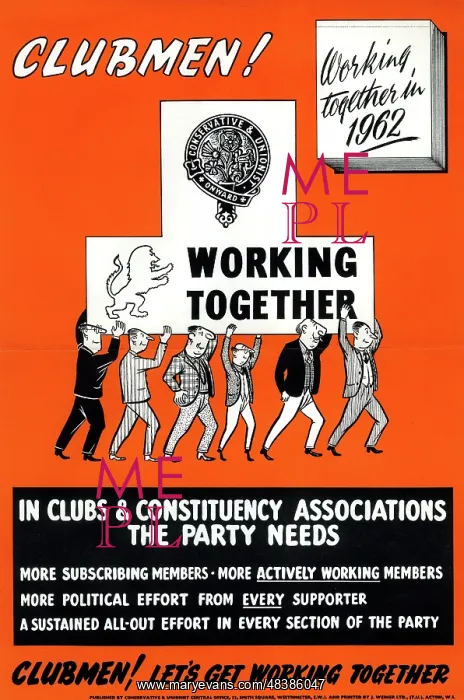  : Campaign poster, Conservative Party
