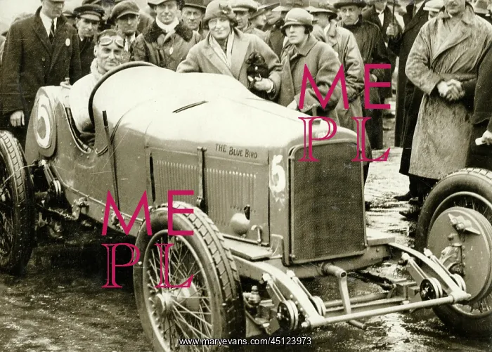 : Campbell in 2-litre Itala - Brooklands : Campbell in 2-litre Itala - Brooklands