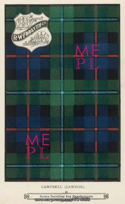  : Campbell-Cawdor Tartan