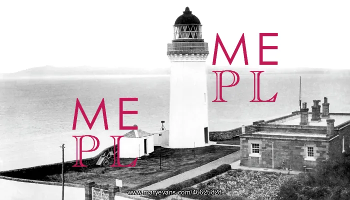  : Campbeltown, the Lighthouse, Davaar Island c1955