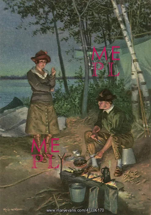  : Camping Couple