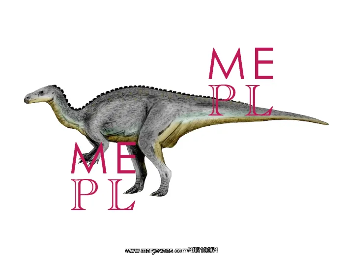 : Camptosaurus dinosaur : Camptosaurus dinosaur