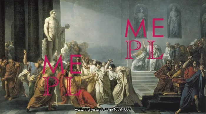  : CAMUCCINI, Vincenzo. The Death of Julius Caesar