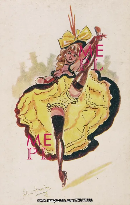: CAN-CAN (POSTCARD) : CAN-CAN (POSTCARD)