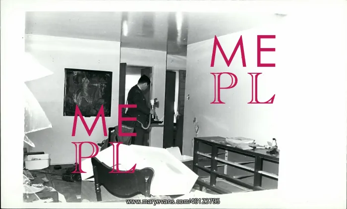 : Canada. 1963 - Inside of the Bungalow where Mr : Canada. 1963 - Inside of the Bungalow where Mr