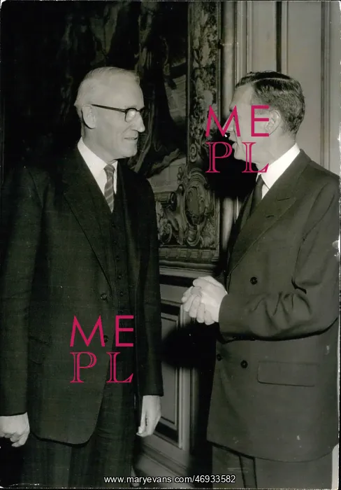 : Canada. Oct. 10, 1959 - Canadian Minister of External affairs on visit to Paris: Mr : Canada. Oct. 10, 1959 - Canadian Minister of External affairs on visit to Paris: Mr