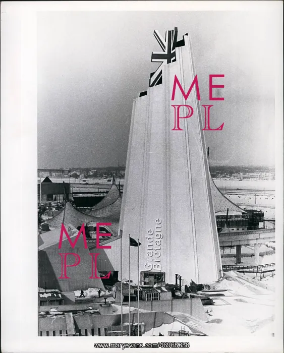  : Canada. Mar. 27 Montreal Expo'67 Pavilion of Great Britain
