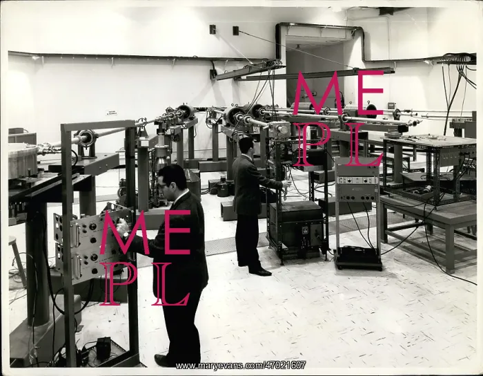 : Canada. May 05, 1966 - Van de Graaff Research Lab at Laval University in Quebeck : Canada. May 05, 1966 - Van de Graaff Research Lab at Laval University in Quebeck