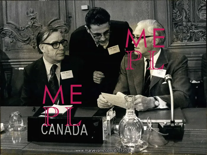 : Canada. Mar. 16, 1973 - Left to Right: G.K : Canada. Mar. 16, 1973 - Left to Right: G.K