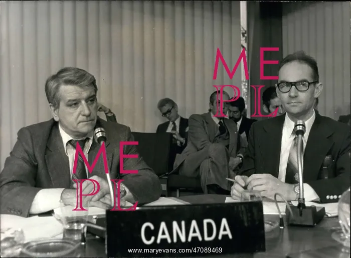 : Canada. Mar. 01, 1979 - Canada's McPhail and Priddle at the O.E.C.D. Energy Conference : Canada. Mar. 01, 1979 - Canada's McPhail and Priddle at the O.E.C.D. Energy Conference