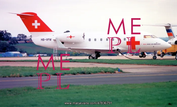 : Canadair 600 Challenger HB-VFW : Canadair 600 Challenger HB-VFW