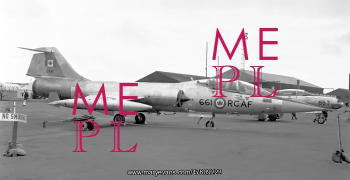 : Canadair CF-104D Mk.2 12661 : Canadair CF-104D Mk.2 12661