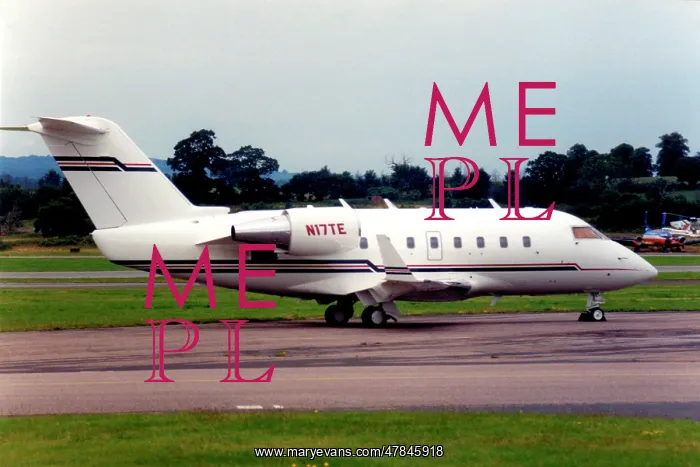 : Canadair Challenger 601-3A N17TE : Canadair Challenger 601-3A N17TE