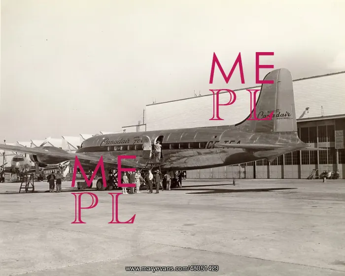 : Canadair DC-4M CF-TFA : Canadair DC-4M CF-TFA