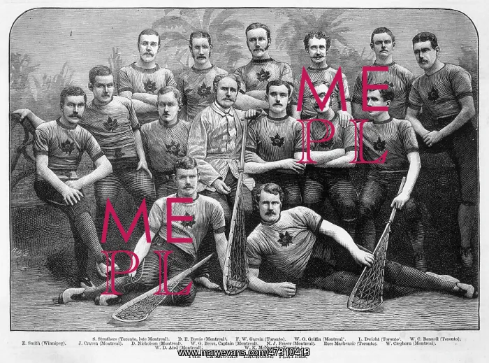 : CANADIAN LACROSSE TEAM : CANADIAN LACROSSE TEAM